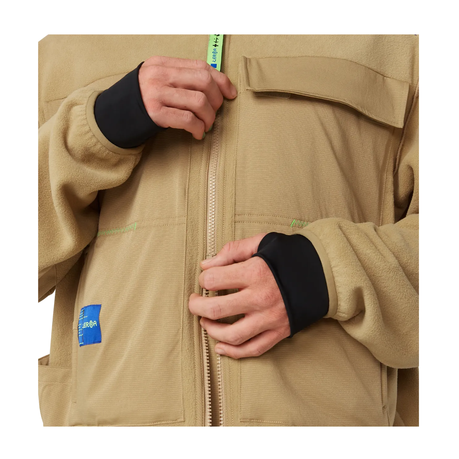 Attaquer Terra Fleece Jacket - Sand