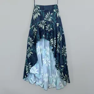 Azure Breeze High Low Skirt