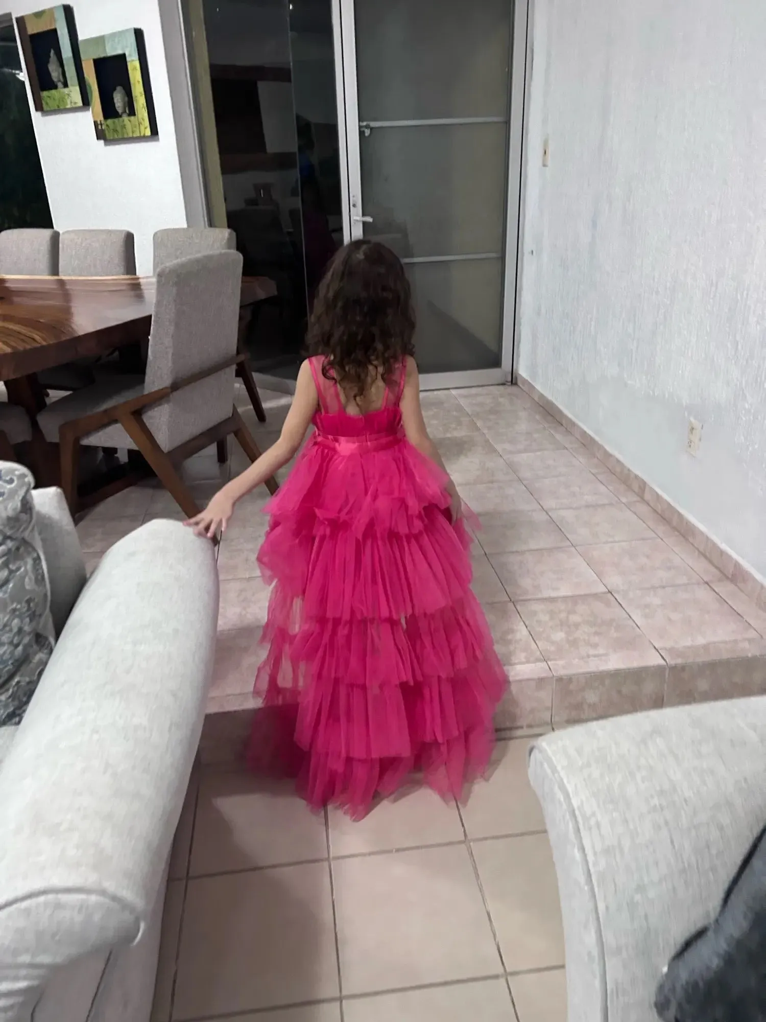B Girl Pink dress
