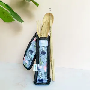 Bamboo Utensil Kit Cactus