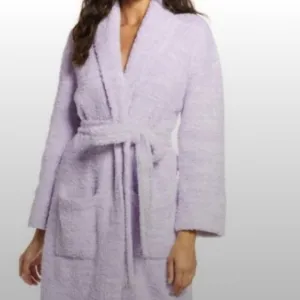 Barefoot Dreams CozyChic Adult Robe in Light Lavender