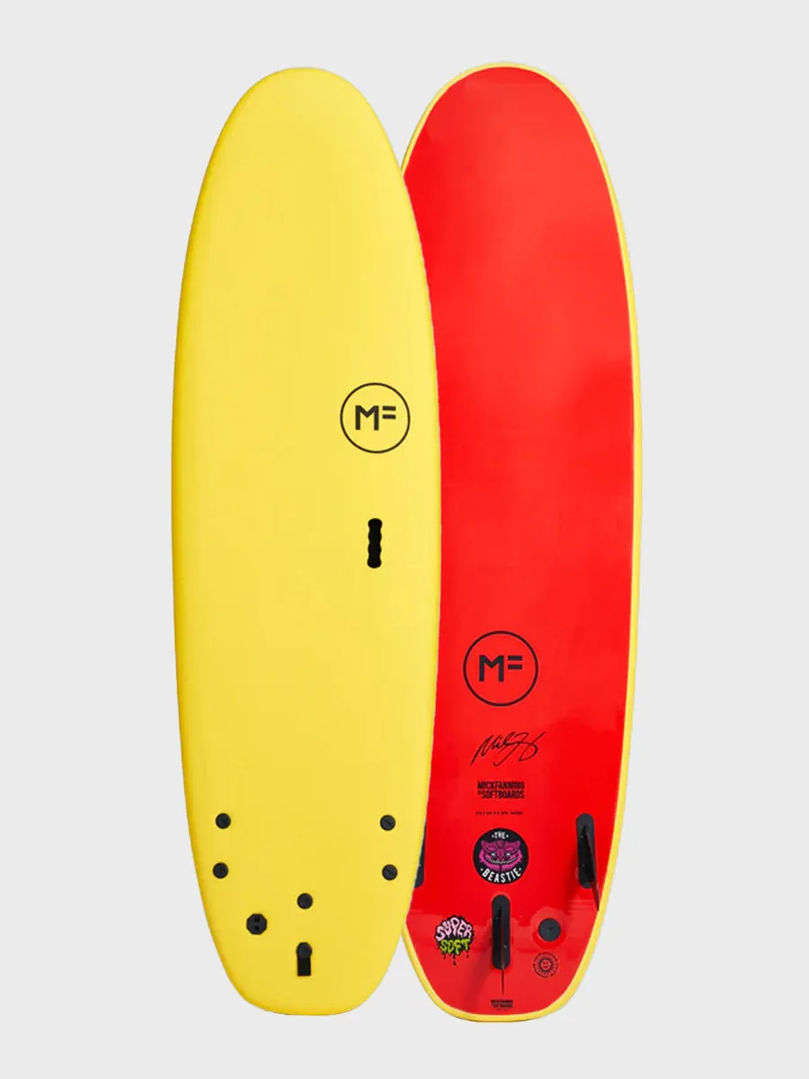 Beastie Super Soft Tri Fin Softboard