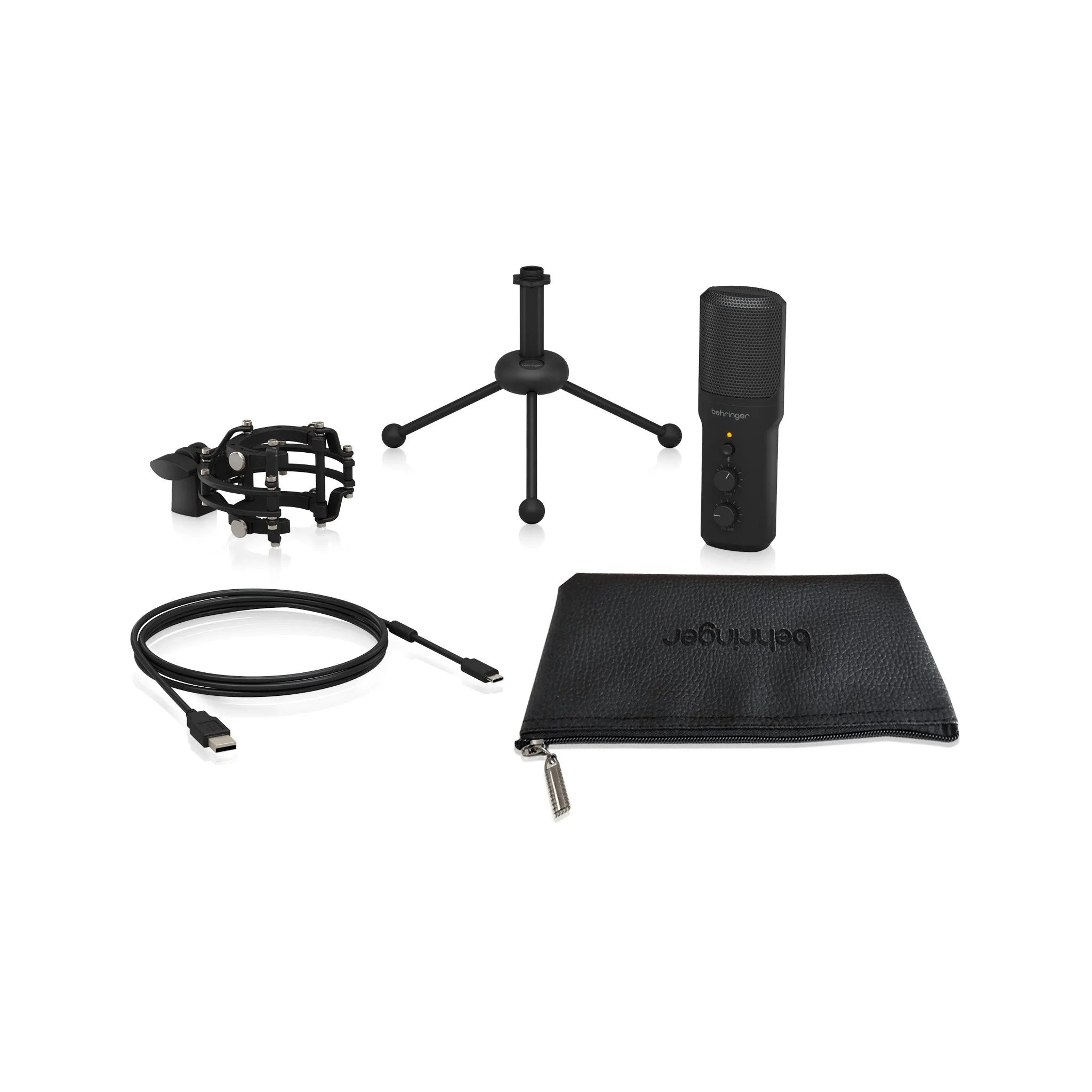 Behringer BU200 Premium Cardioid Condenser USB Microphone (000-F6X00)