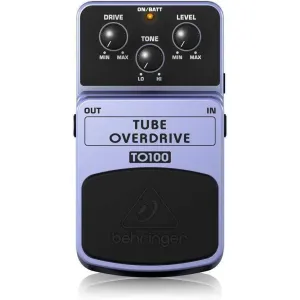 Behringer TO100 Tube Overdrive Guitar Effects Pedal