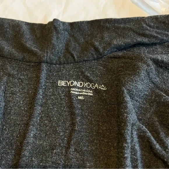 Beyond Yoga Cozy Fleece Origami Cardigan Wrap M/L