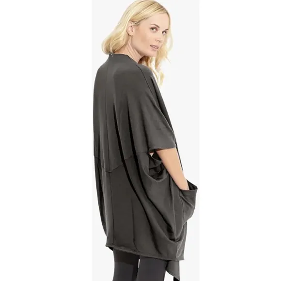Beyond Yoga Cozy Fleece Origami Cardigan Wrap M/L
