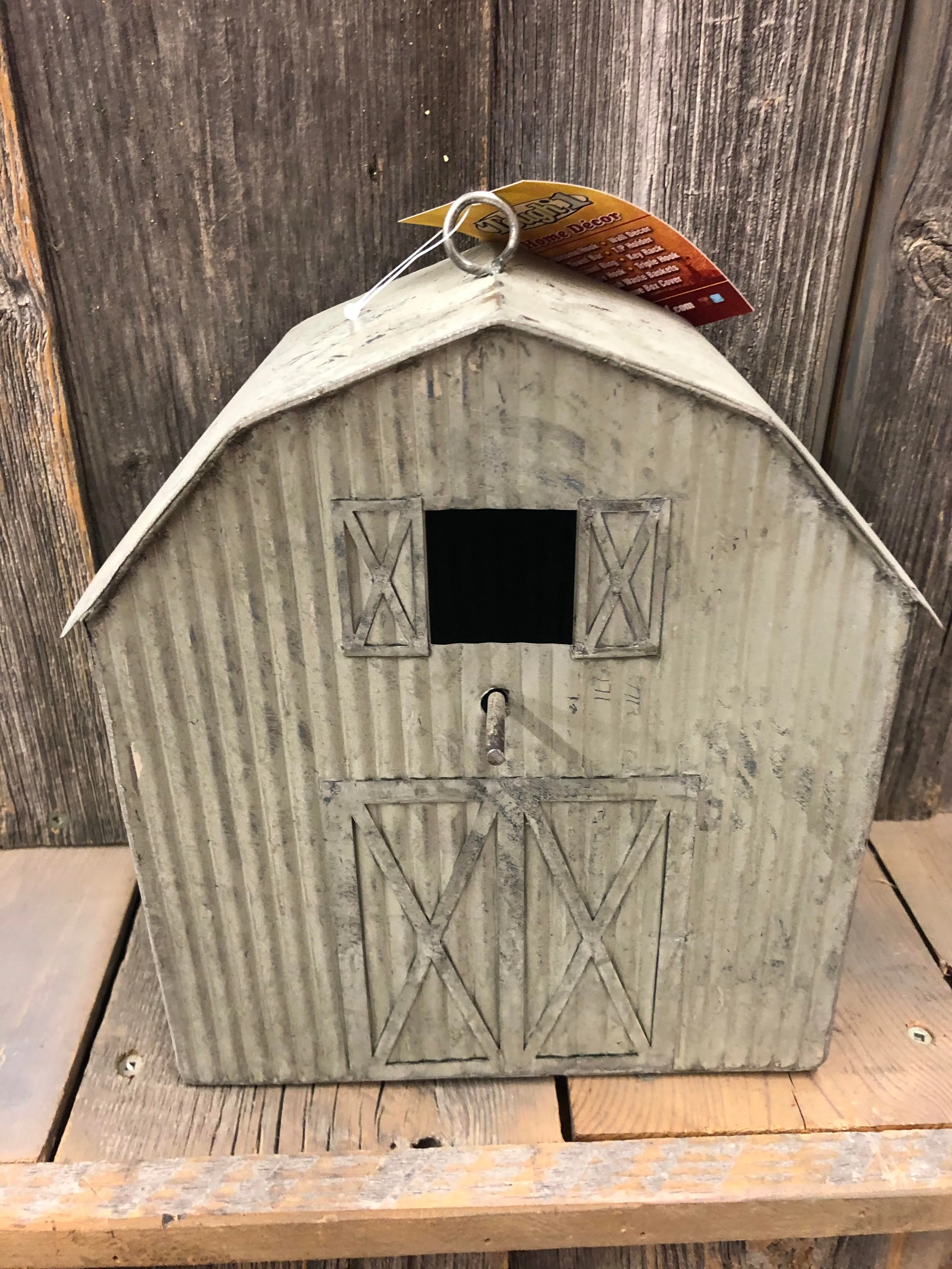 BG87-815 BirdHouse Corrugated Metal