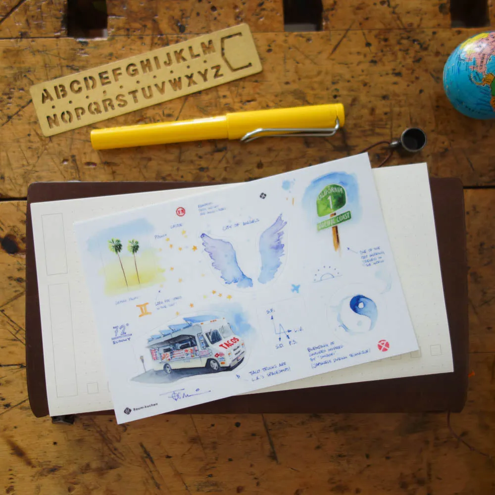 [BK Original Sticker] Los Angeles