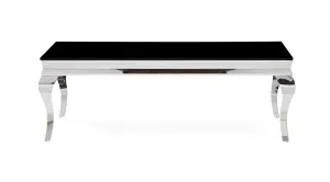 Black / Silver Coffee Table