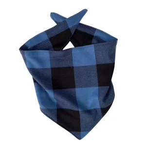 Blue and Black Buffalo Plaid scARF
