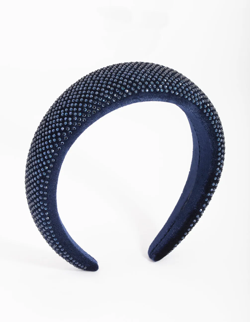 Blue Diamante Headband