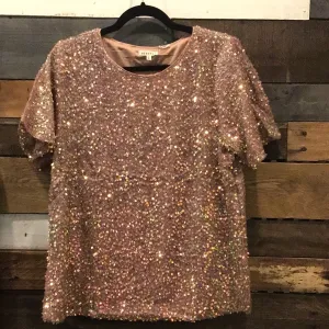 Blush Shimmers Top