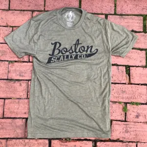 Boston Scally The Military Tee T-Shirt - Green