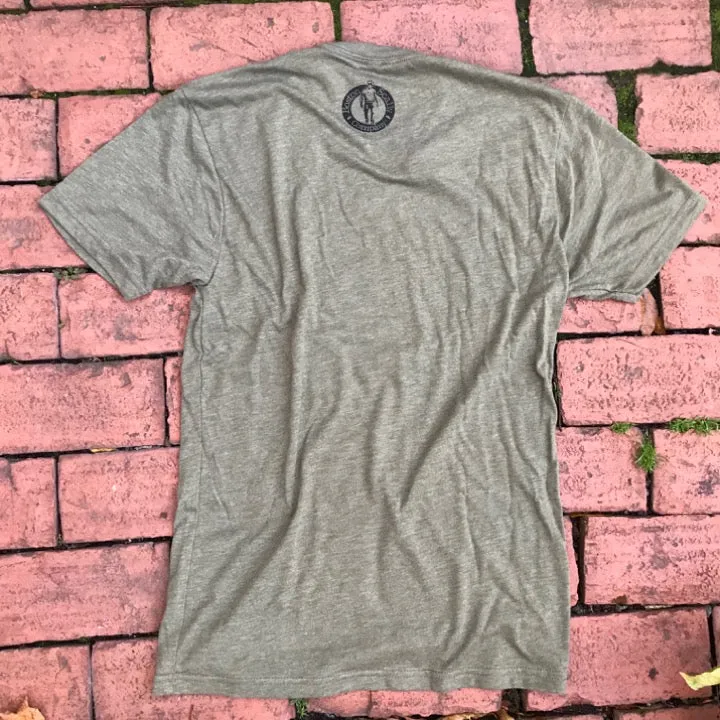 Boston Scally The Military Tee T-Shirt - Green