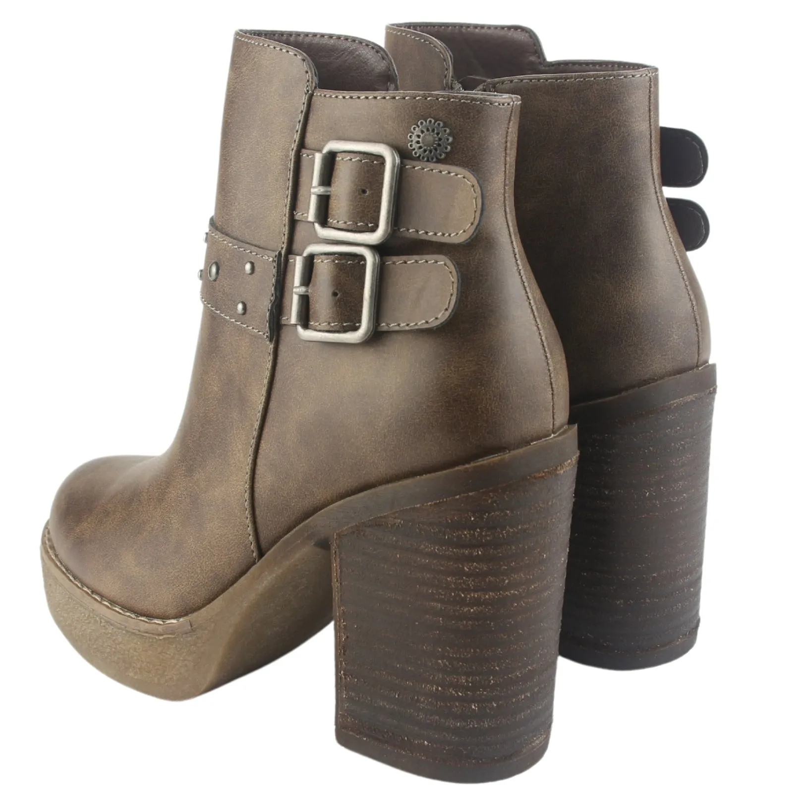 Botin Chalada Mujer Ella-17 Taupe Casual