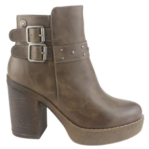 Botin Chalada Mujer Ella-17 Taupe Casual