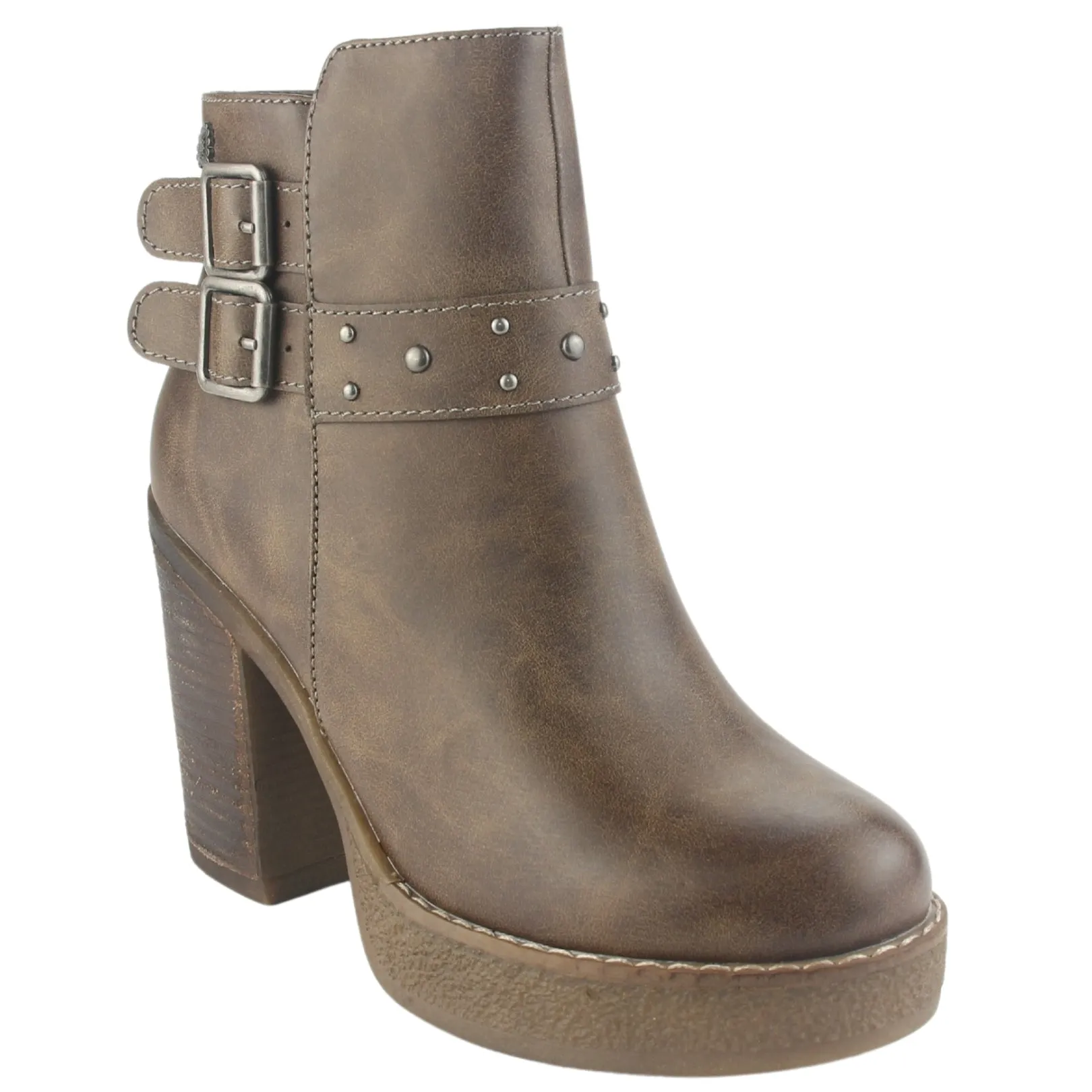 Botin Chalada Mujer Ella-17 Taupe Casual