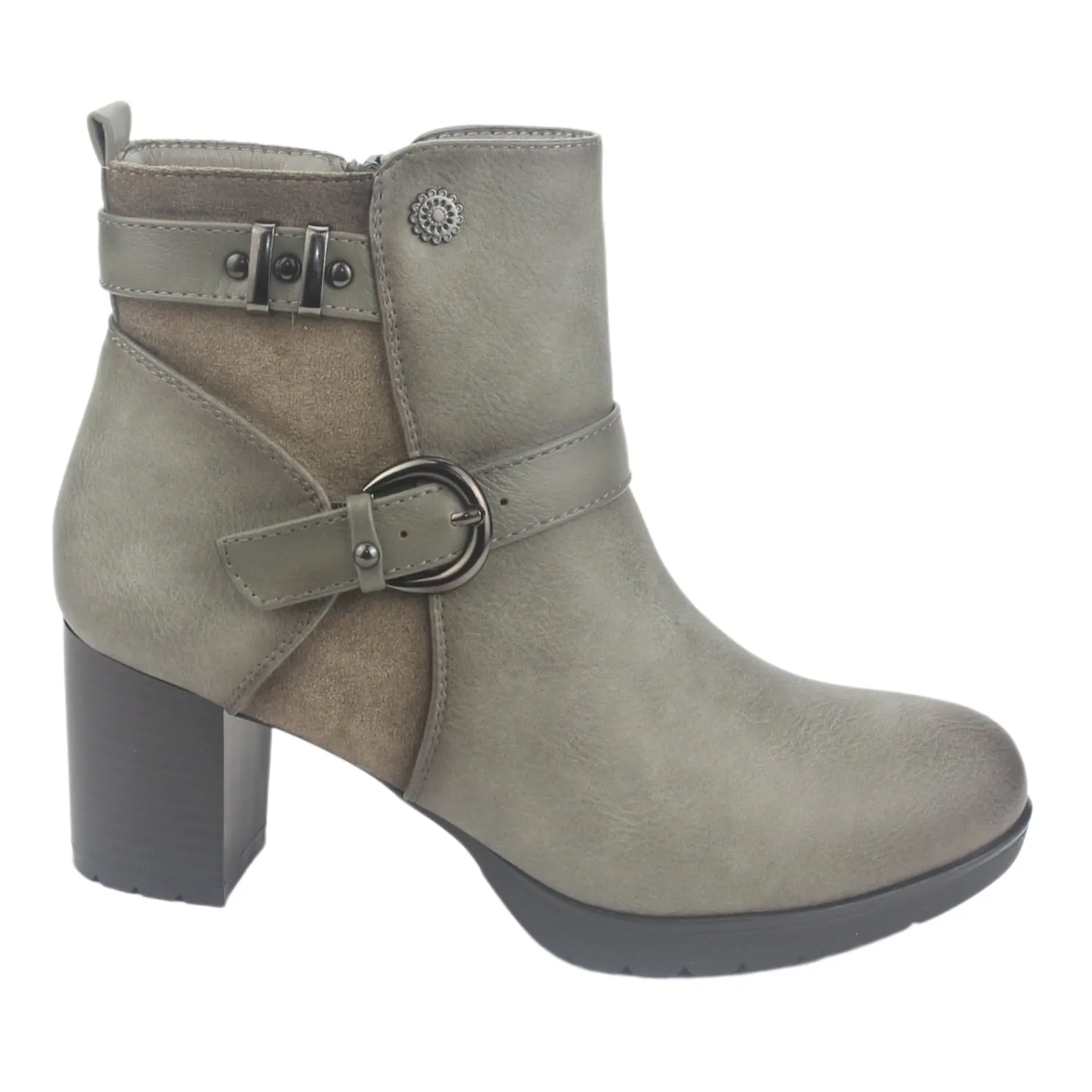 Botin Chalada Mujer Lelia-1 Taupe Casual