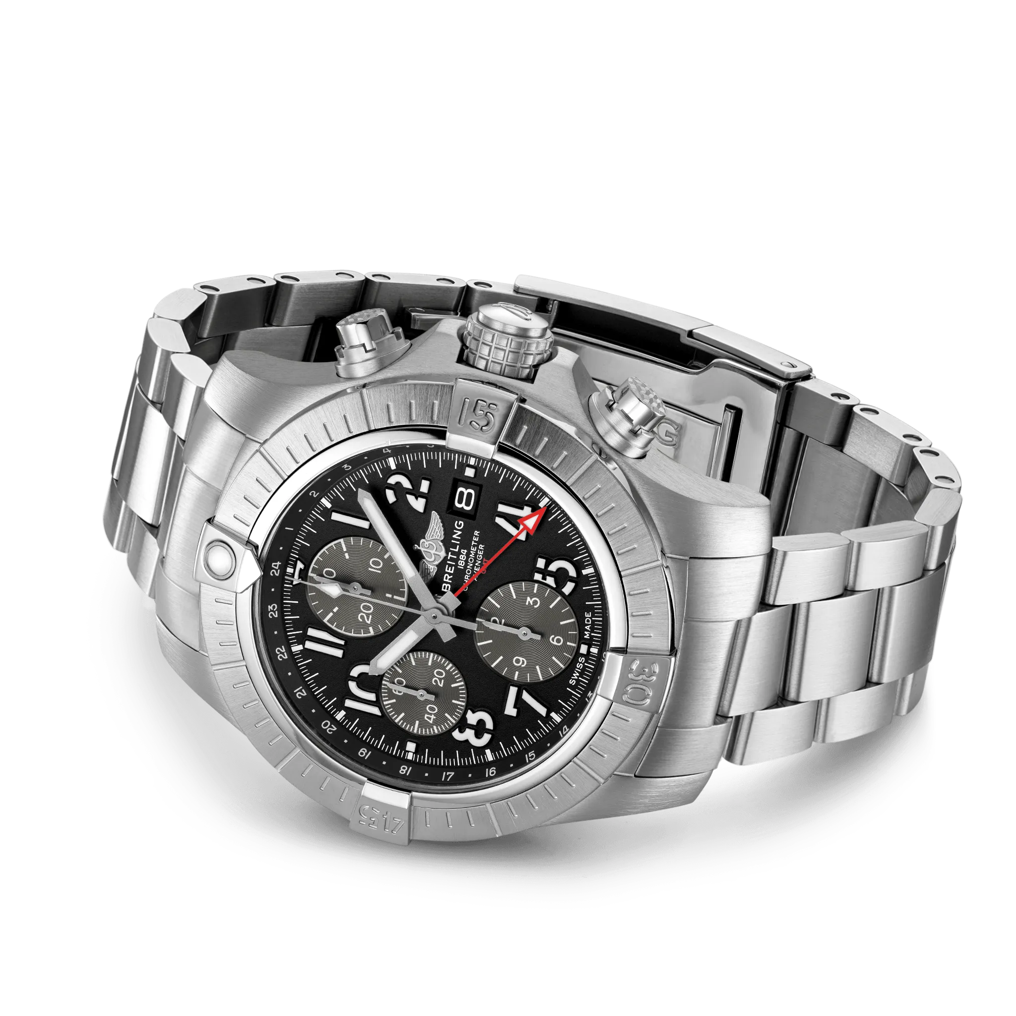 Breitling Avenger Chronograph GMT 45 A24315101B1A1