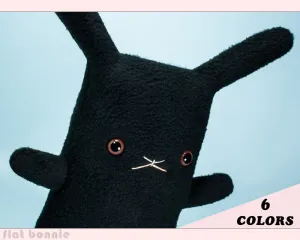 Bunny stuffed animal - Handmade rabbit plush doll - 6 colors