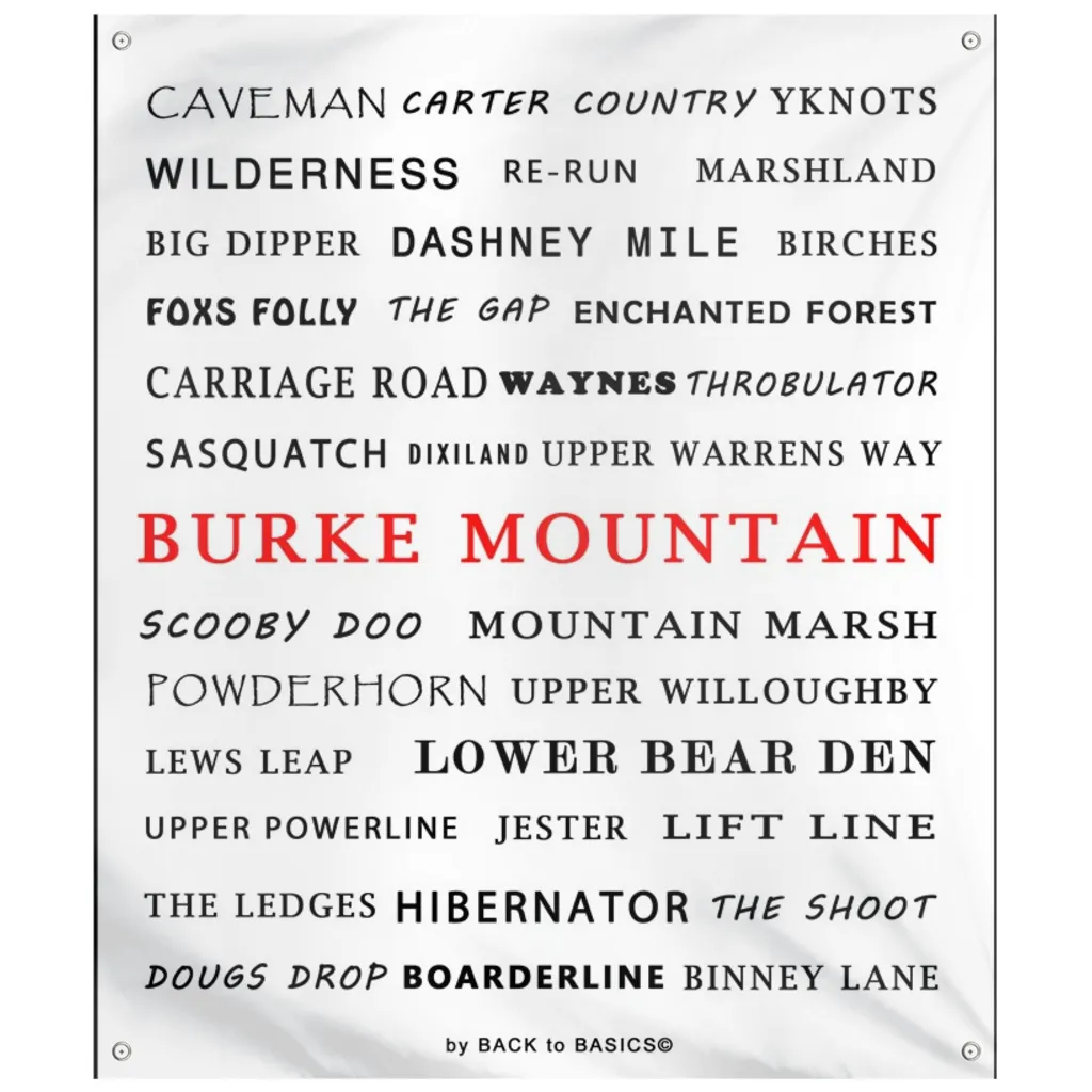 Burke Mountain - Wall Tapestry
