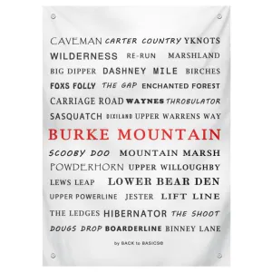 Burke Mountain - Wall Tapestry
