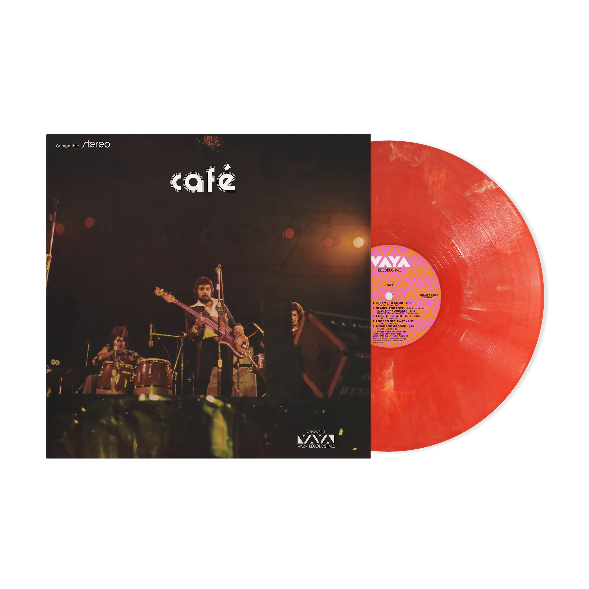 CAFÉ (180G DYNAMITE RED – FANIA EXCLUSIVE)
