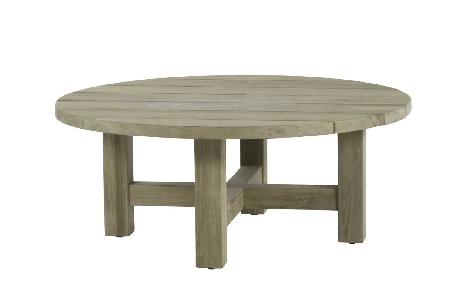 Cape Cod Round Coffee Table - Natural or Oyster Teak