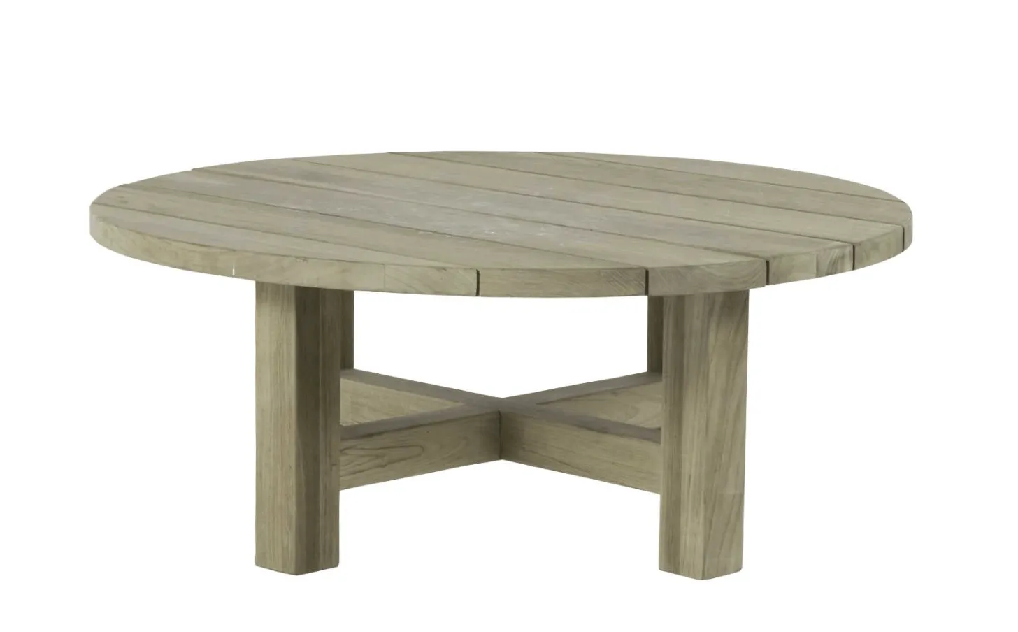 Cape Cod Round Coffee Table - Natural or Oyster Teak