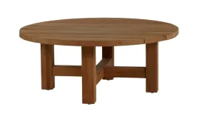 Cape Cod Round Coffee Table - Natural or Oyster Teak