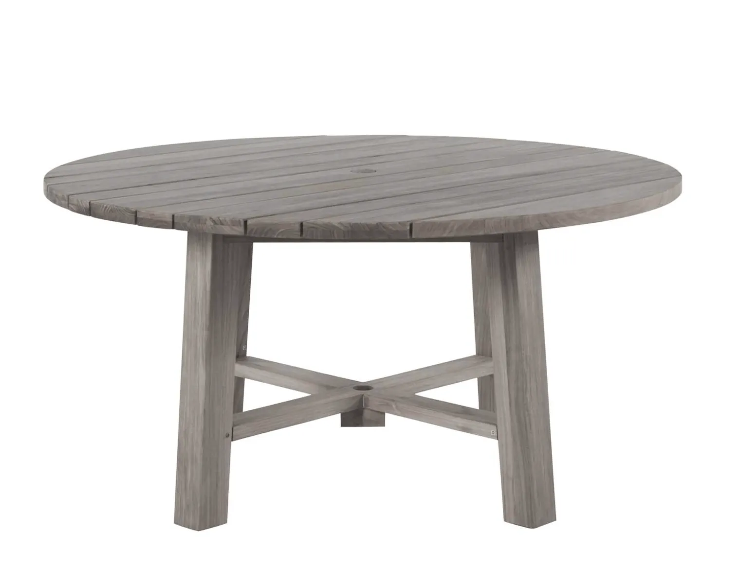 Cape Cod Round Dining Table - Natural or Oyster Teak