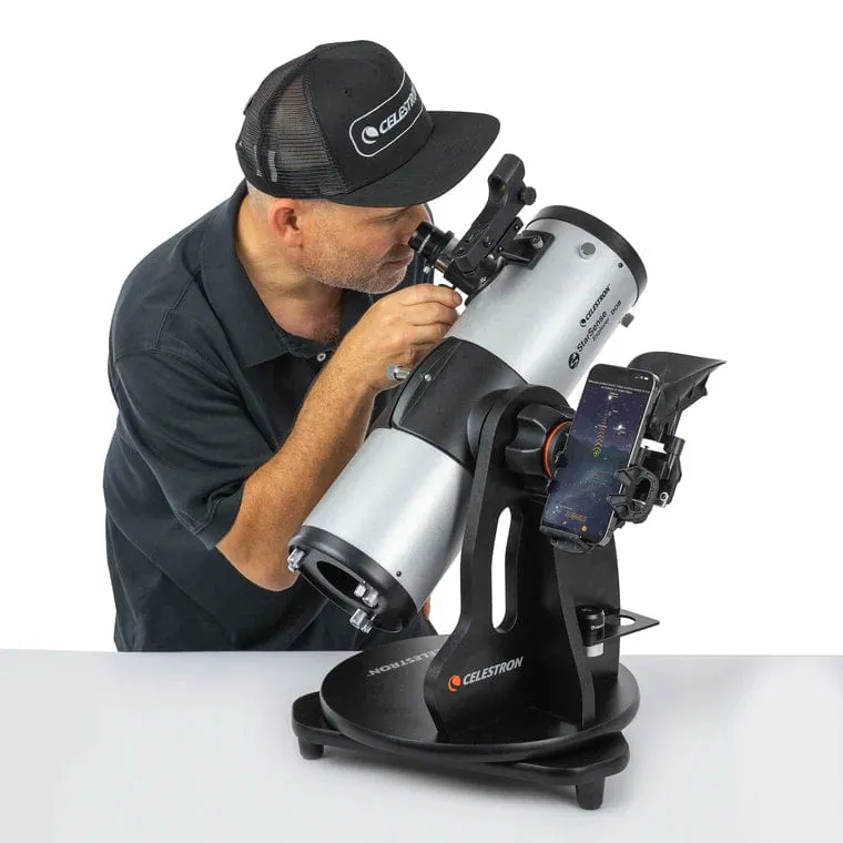 Celestron StarSense Explorer 114mm Smartphone App-Enabled Tabletop Dobsonian Telescope - 22480