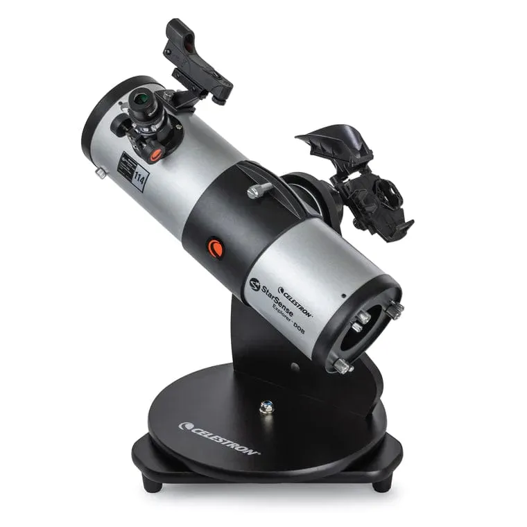 Celestron StarSense Explorer 114mm Smartphone App-Enabled Tabletop Dobsonian Telescope - 22480