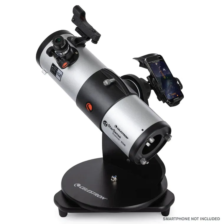 Celestron StarSense Explorer 114mm Smartphone App-Enabled Tabletop Dobsonian Telescope - 22480