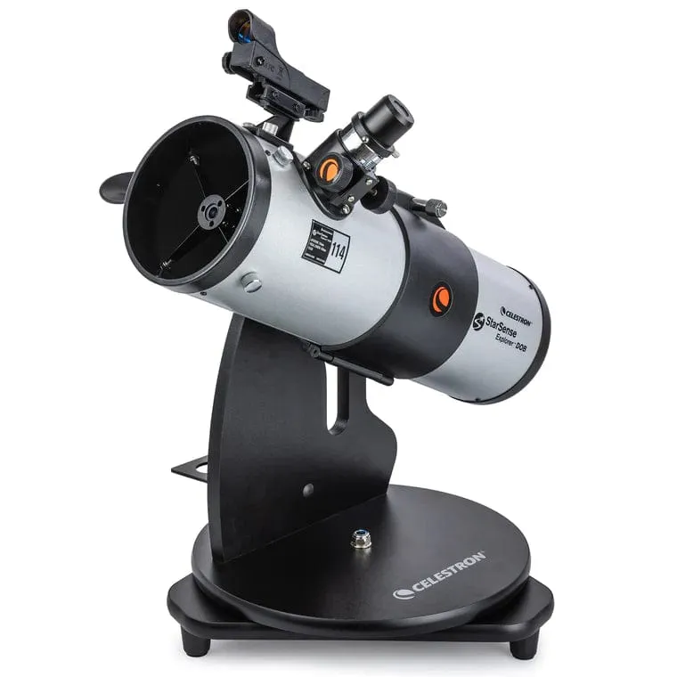 Celestron StarSense Explorer 114mm Smartphone App-Enabled Tabletop Dobsonian Telescope - 22480