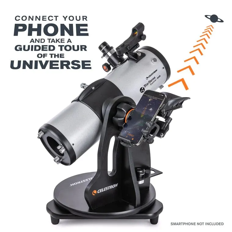 Celestron StarSense Explorer 114mm Smartphone App-Enabled Tabletop Dobsonian Telescope - 22480