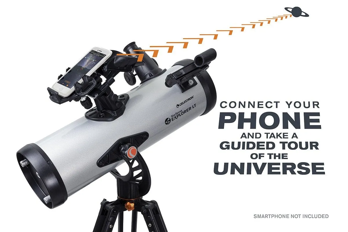 Celestron StarSense Explorer LT 114AZ Smartphone App-Enabled Newtonian Reflector Telescope - 22452