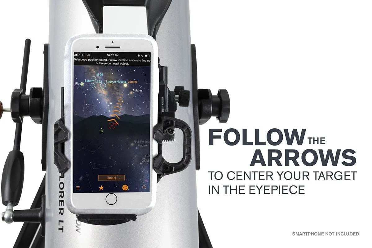 Celestron StarSense Explorer LT 114AZ Smartphone App-Enabled Newtonian Reflector Telescope - 22452