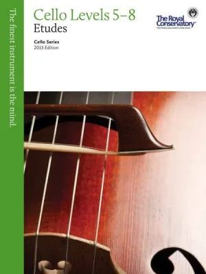 Cello Series, 2013 Edition Cello Etudes Levels 5 - 8