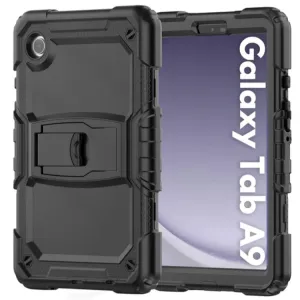 CellTime C-Stand Design Shockproof Rugged Case for Galaxy Tab A9 Plus (11") - Black