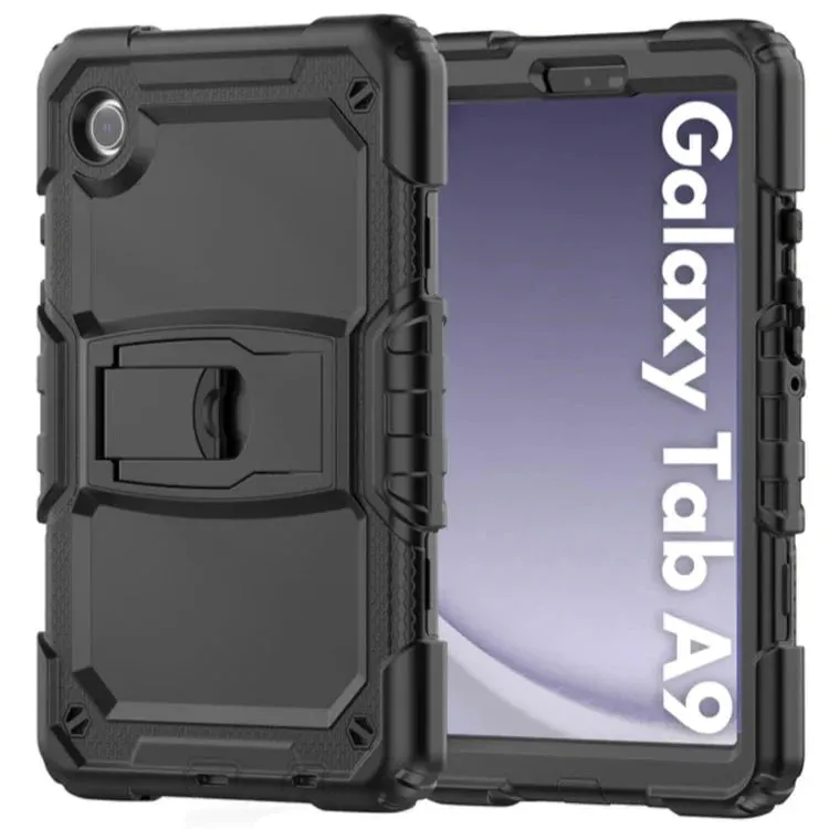 CellTime C-Stand Design Shockproof Rugged Case for Galaxy Tab A9 Plus (11") - Black