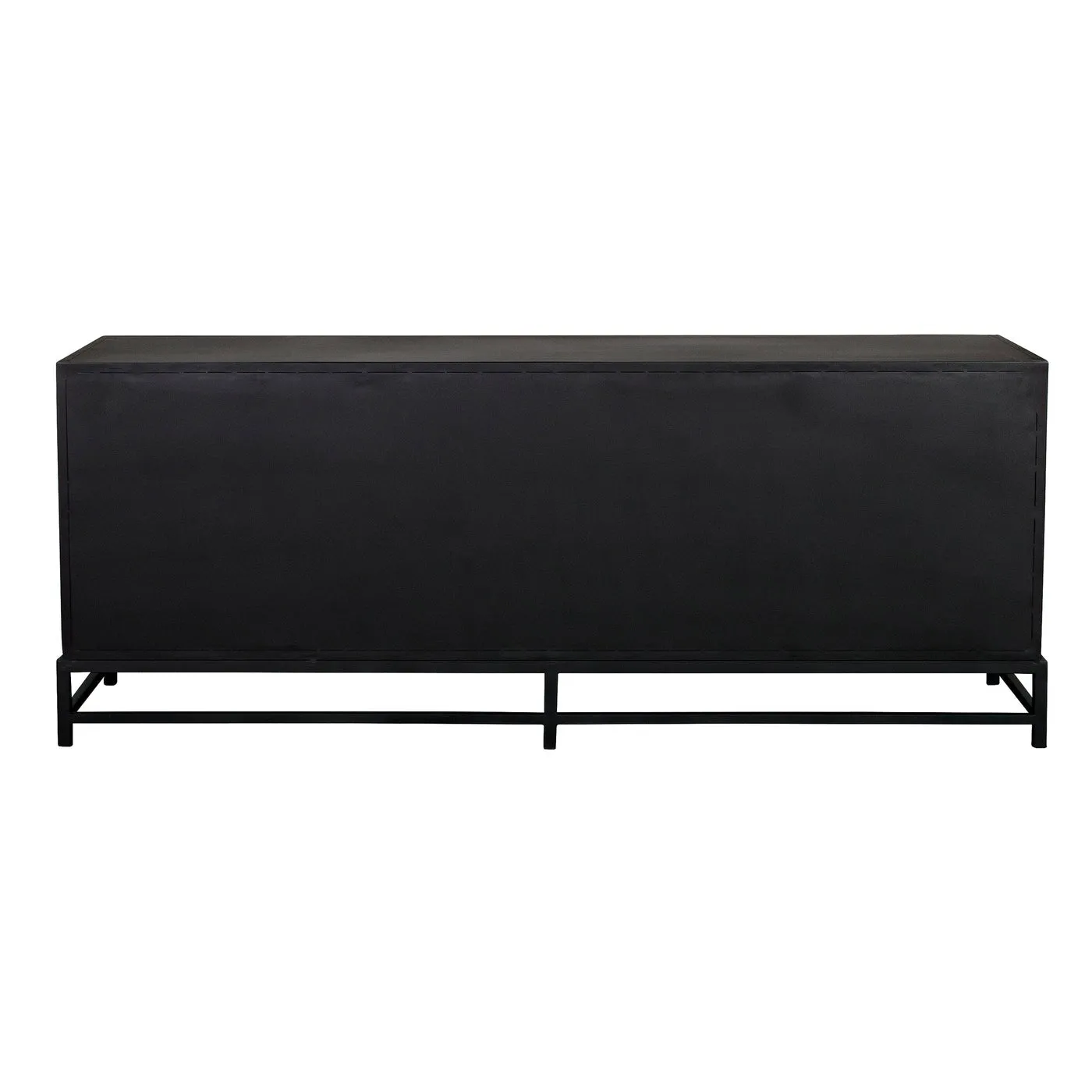 Chandler 4 Door Sideboard, Black Steel
