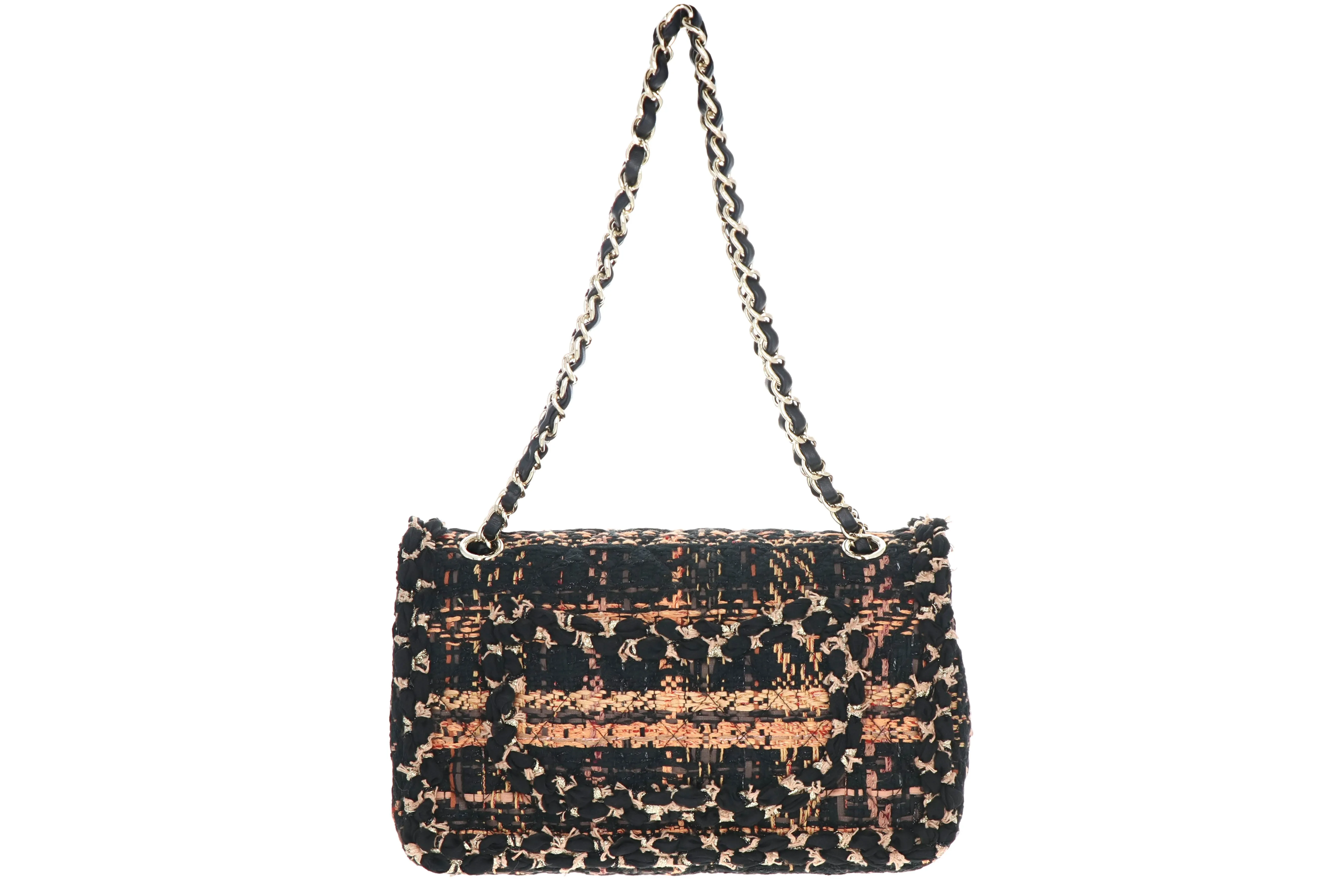 Chanel 2017-2018 Cruise Collection Tweed Classic Double Flap