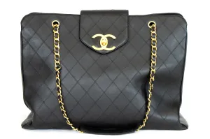 Chanel Lambskin Weekender Tote
