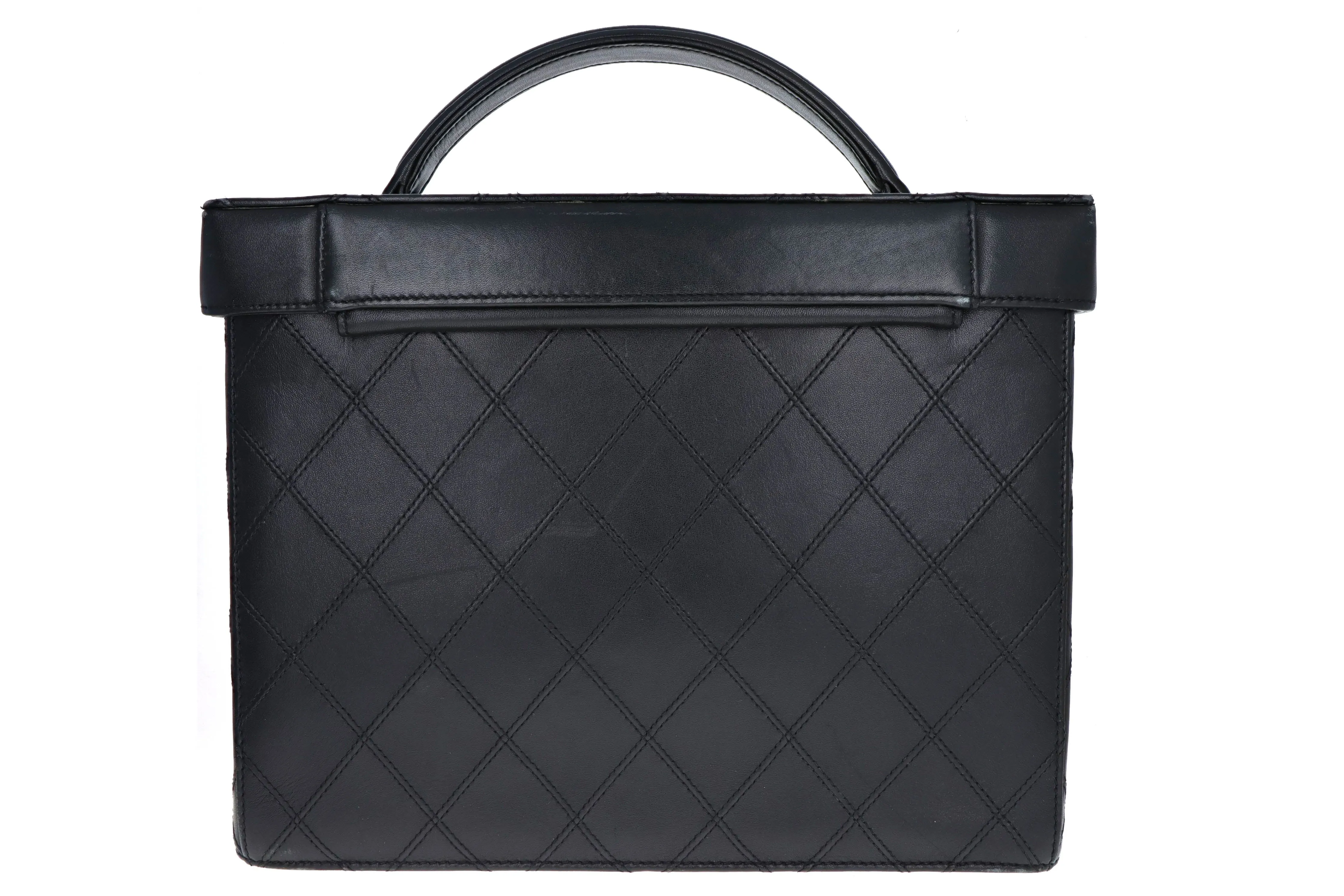Chanel Vintage Lambskin Vanity Case