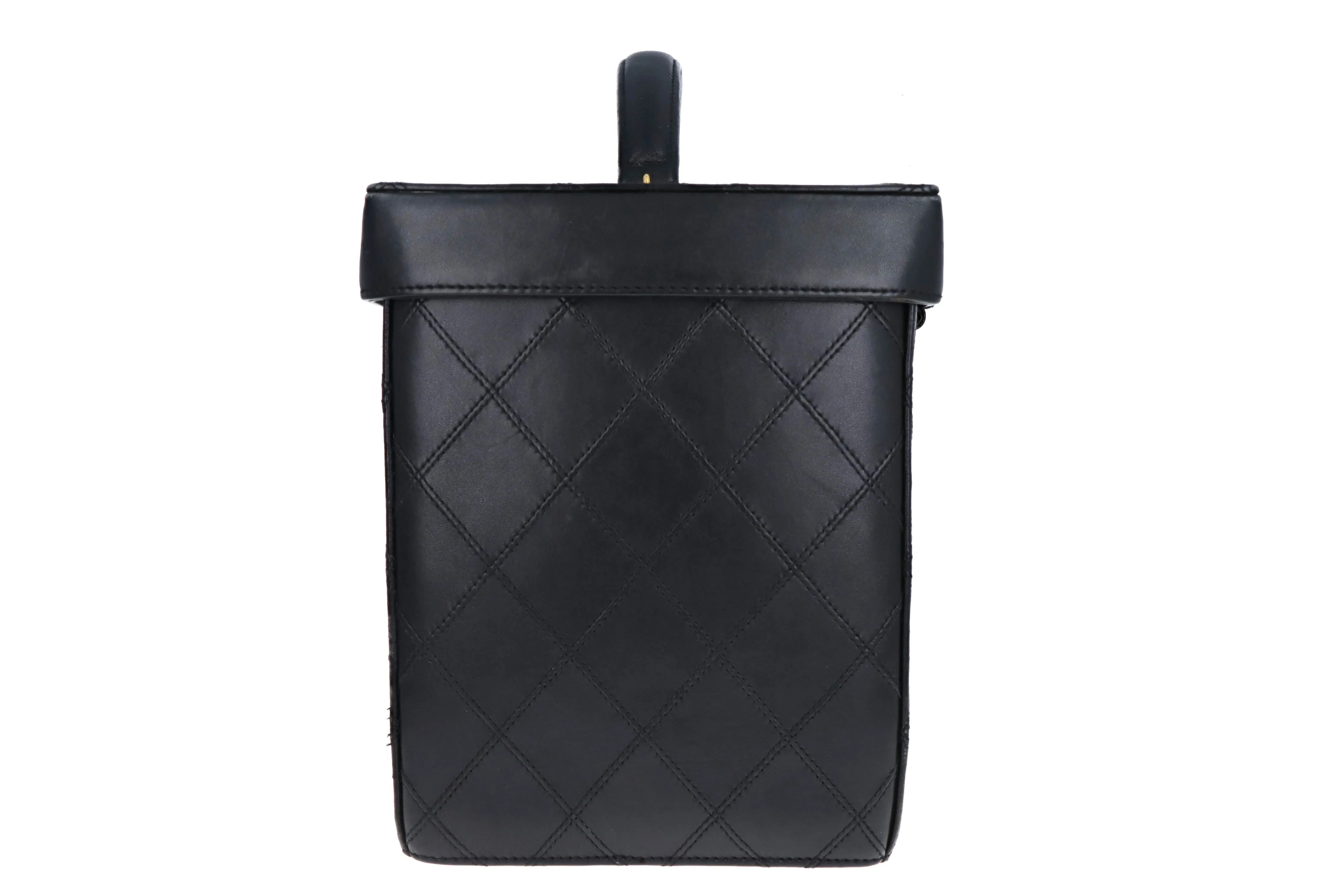 Chanel Vintage Lambskin Vanity Case