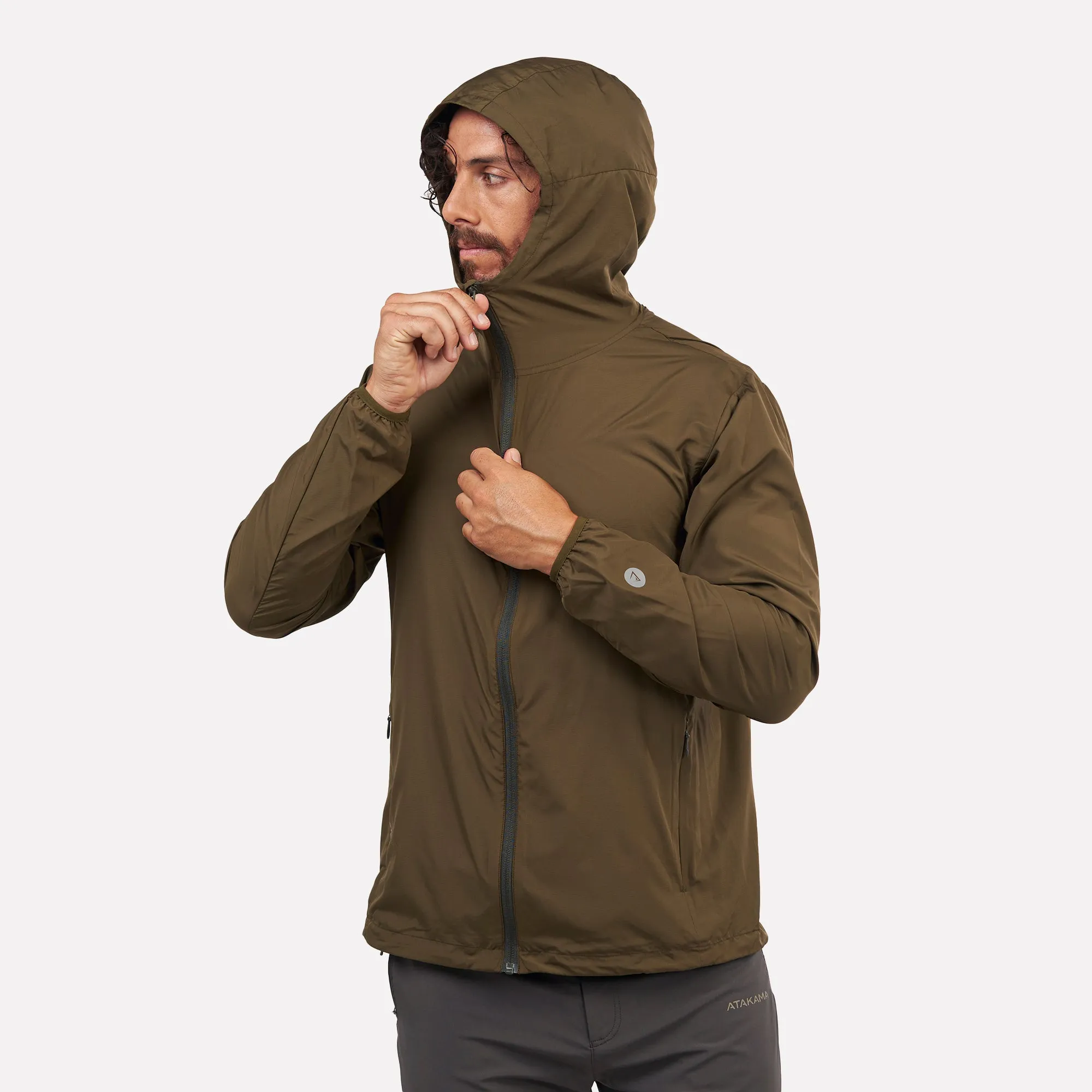 Chaqueta Cortaviento Ultraligero hombre Declive Atakama Outdoor