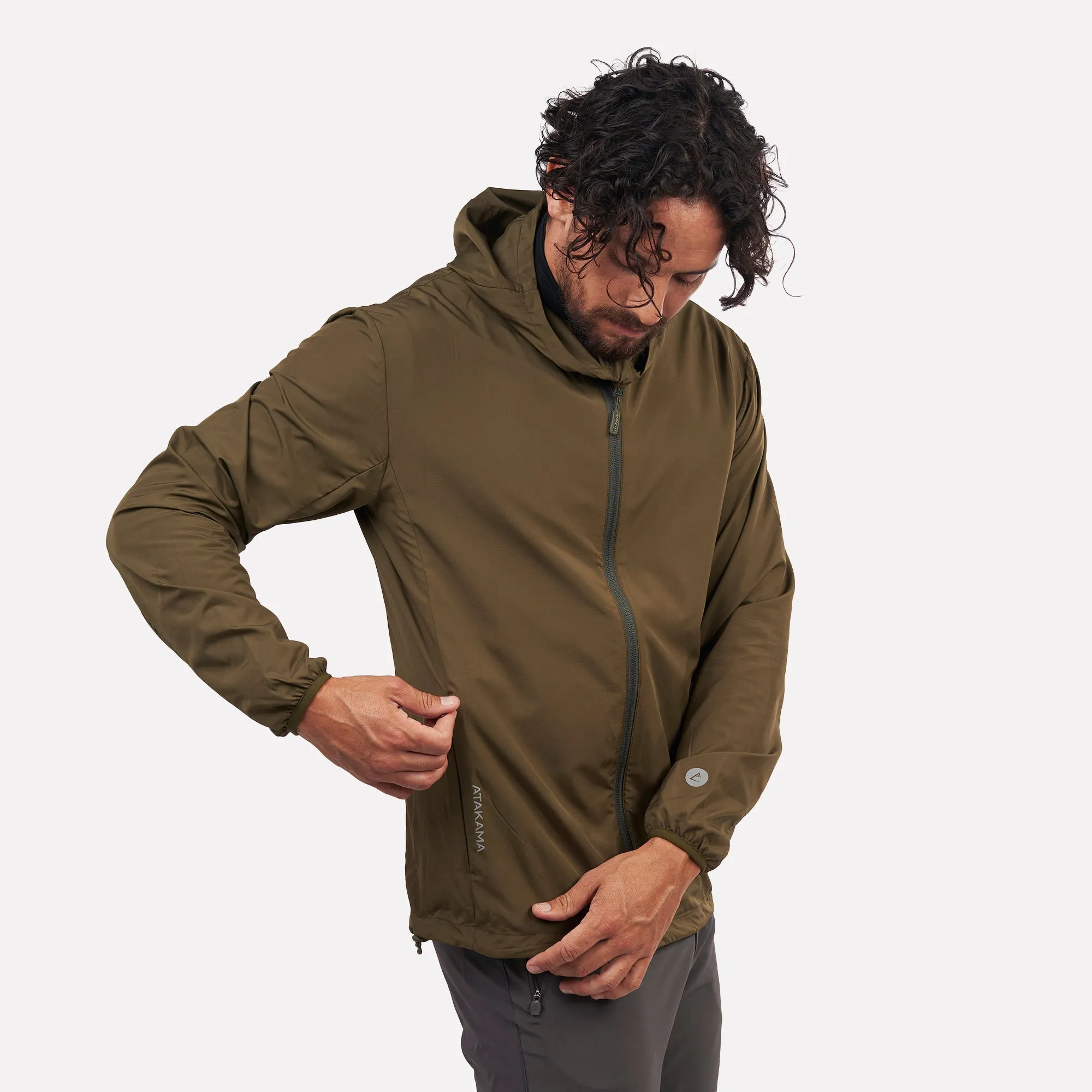 Chaqueta Cortaviento Ultraligero hombre Declive Atakama Outdoor