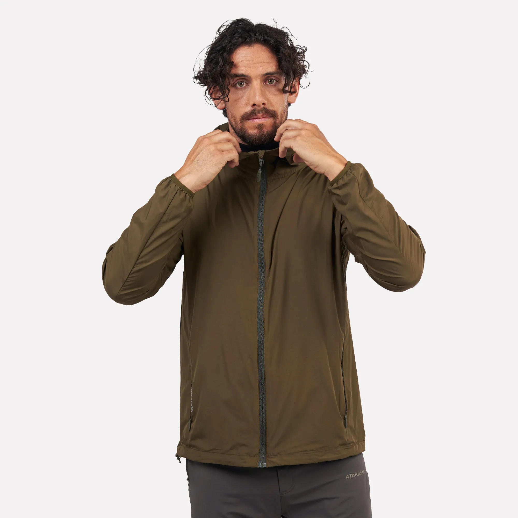 Chaqueta Cortaviento Ultraligero hombre Declive Atakama Outdoor