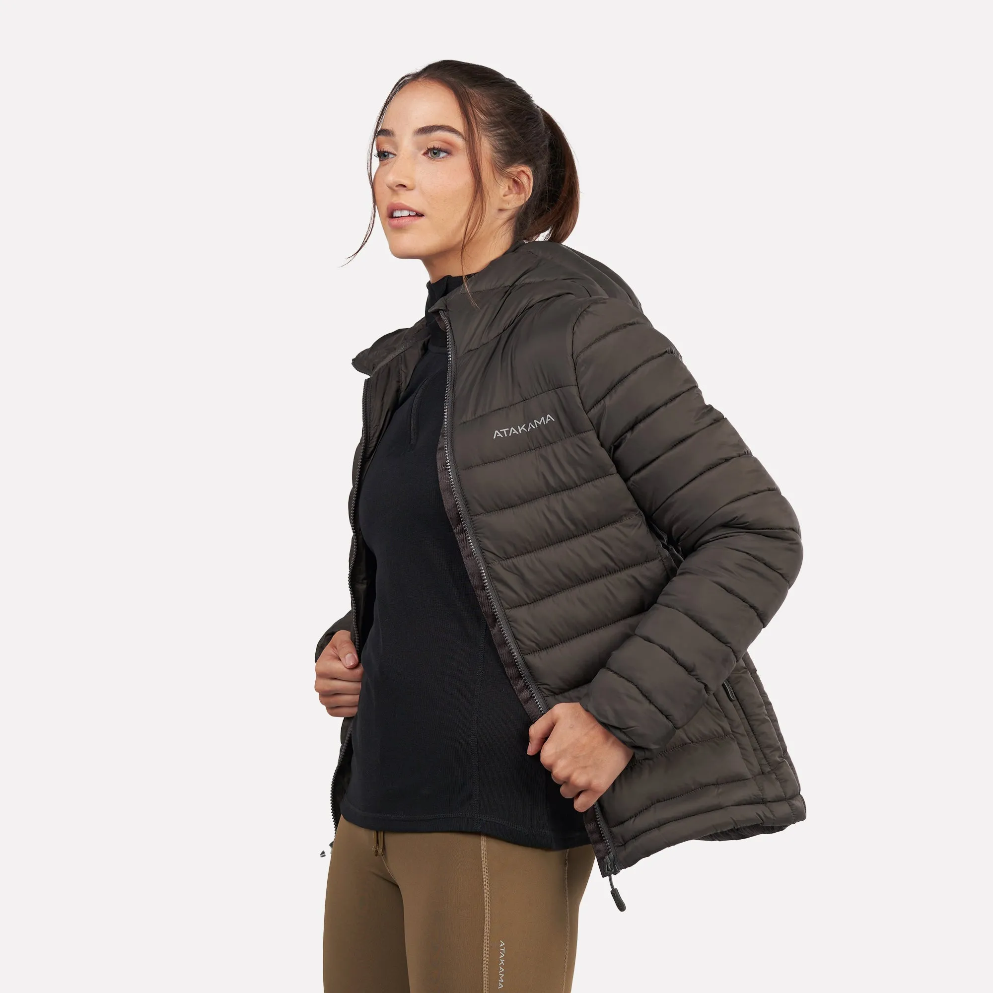 Chaqueta Parka térmica mujer hoodie Indómita Atakama Outdoor